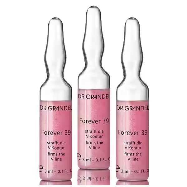 DR. GRANDEL Ampollas Forever 39 (x3)  3 uds Ampollas Reafirmantes del Contorno Facial - 1