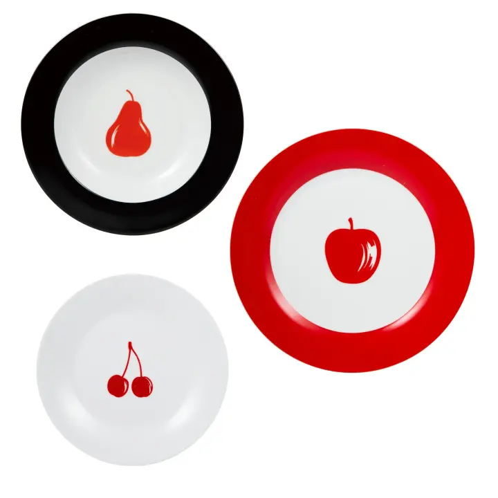 Vajilla 12 pzs porcelana benetton fruits - 1