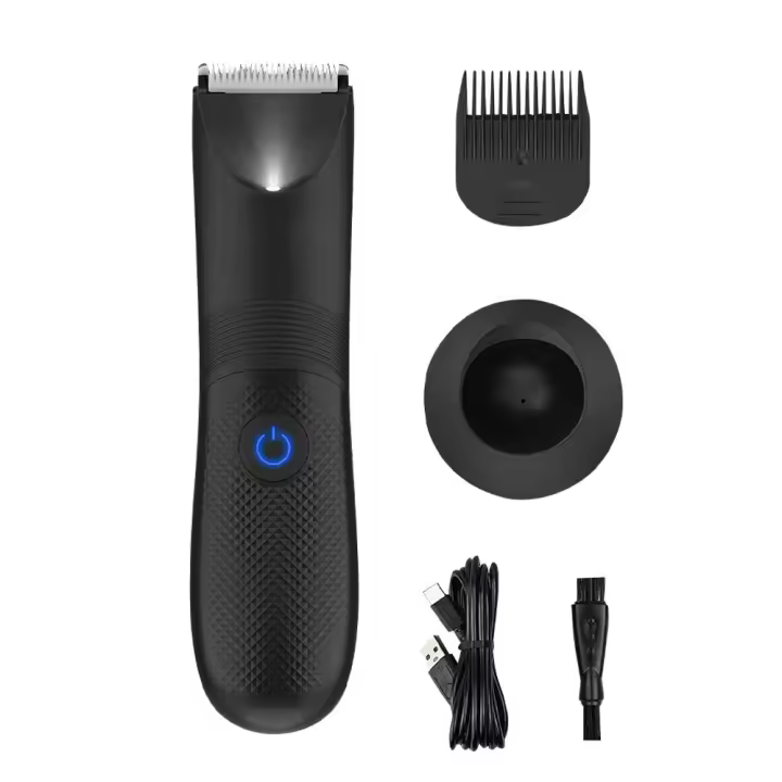 Body Trimmer for Men, All-in-one Electric Hair Clipper Ceramic Blade Heads - 1
