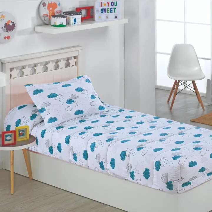 Edredón Ajustable Cama Nido, Litera, Cama 90 y Cama 105 Infantil y Juvenil Dhestia Home  00467 - 1