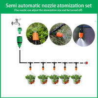 Kit De Riego Con Rojellones Automático Para Jardín 5M-20M Sistema De Mistificación Con Tubo PE 4/7 Y Conector - details 9