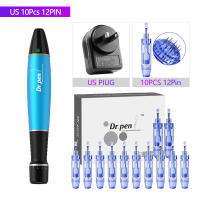 Authentic Dr Pen Ultima A1 Auto Micro Skin Pen Sistema Derma Con 12Pins Cartridges Kit De Herramientas Para Cuidado De La Piel - details 9