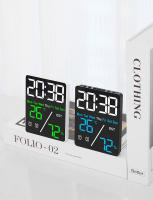 Reloj Digital Multifunción Con Ajuste De Brillo En 3 Niveles Pantalla LED Recargable Mostrador Con Fecha Y Temperatura - details 14