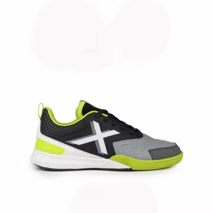 Zapatillas de Fútbol Sala para Niños Munich Rondito Kid Elastic Amarillo Negro - 1