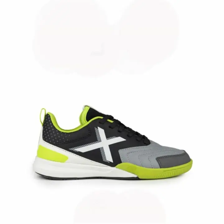 Zapatillas de Fútbol Sala para Niños Munich Rondito Kid Elastic Amarillo Negro - 1