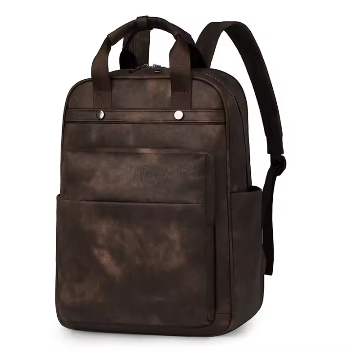 Mochila Antirrobo Mujer Casual Mujer,Cuero PU Bolso Casual,Impermeabilización,una mochila ideal para el trabajo, la oficina, las compras, los viajes y los viajes de negocios. - 1