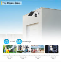Cámara de Vigilancia PTZ 3MP Exterior con Batería 18000mAh + Panel Solar 5W, WiFi, CCTV, Rotación 360° - Seguridad para Hogar y Exteriores - details 10