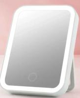 Espejo De Maquillaje LED Compacto Con Interruptor Táctil Y Ajuste De Brillo Rosa (Versión De Enchufe USB) Para Mujeres - details 2