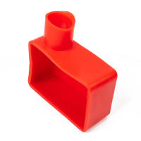 2pcs Protector De Conectores De Terminal De Batería De Coche Negros Y Rojos Capa De Goma Para Protector De Busbar - details 4