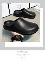 Zapatillas De Verano Para Hombre Antideslizantes Resistentes Al Aceite Zapatos De Cocina Para Enfermero Casual EVA Ligeros Y Suaves Clogs - details 1