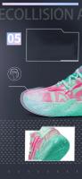 Nuevos Zapatos De Baloncesto Para Hombres Transpirables Y Cómodos Zapatillas Deportivas De Diseñador Para Entrenamiento Al Aire Libre Y Uso En Pista Correa De Encaje Suela De Goma Talla Verdadera Para Principiantes - details 17