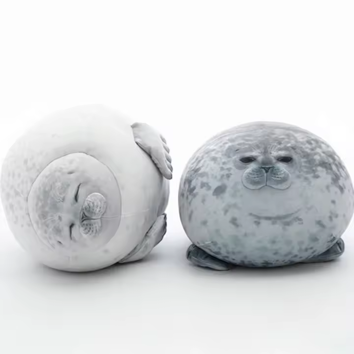 Almohada De Oso De Mar De 30CM Juguete De Peluche Suave Para Niños Kaiyukan Popular Regalo Para Fanáticos De Los Animales Marinos Unisex - 1