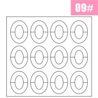 1PCS Guía De Dibujos Para Uñas En Blanco Estilo Francés Adhesivo De Acrylic Para Arte De Uñas DIY Decoración De Tiras Y Plantillas Para Uñas - details 12