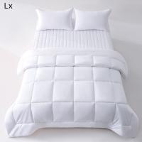 Relleno de Nordico Premium Blanco150*220cm 220*200cm 220*220cm 240*220cm  260x240cm, 270*270cm100% Poliéster, Fibra Ultra Suave de 250 g/m², Cubierta de Microfibra 90 gsm, Diseño Cuadrado Atemporal, Lavable, Fabricado en España, - details 1