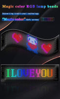 Pantalla De LED Pixel Soft Display Luz Nocturna Programable Con Control Remoto Y App Animación De Texto DIY Ideal Para ADS - details 13