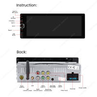 MEKEDE Radio De Coche Universal 6.86 Pulgadas 2+64G 1Din Carplay Android Auto Multimedia Video Player MP5 SWC BT USB FM Autoradio - details 7