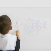 Película Transparente De Protección Estática 2/10M Para Pintura De Látex Protección De Pared Anti-Choques Anti-Manchas Adhesiva PP - details 7