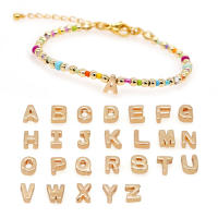 Pulsera Hecha a Mano Go2boho Con Cuentas De Cobre Multicolor Y Letras Colgante Para Mujeres Y Hombres Joyería De Festival - details 4