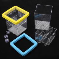 Acuario Multifuncional Para Peces Caja De Cría Y Aislamiento De Peces Material Acrílico Claro Alta Transparencia Tangente Doble Para Guppys Y Hidratación De Crias - details 1