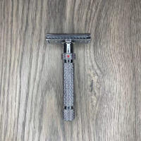 Ajustable Yaqi El Corte Final Cepillo De Acero Inoxidable Para Hombres Afeitadora De Seguridad En Color Cromo - details 47