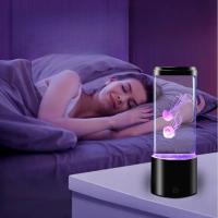 Lámpara De Medusa De Jalea Lava Con 7 Colores Luz Nocturna Del Océano Para Decoración De Escritorio Dormitorio Regalo LED De Modo De Control Por Interruptor - details 1