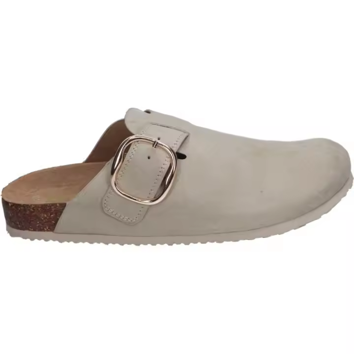 MTNG | Zuecos Mustang para Mujer – Sandalias con talón abierto color Beige – Zuecos sin cierre para mujer joven – Estilo Casual – Zuecos de vestir - Alta Calidad y Comodidad - Modelo 59551 - 1