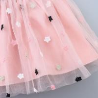 Vestido De Verano Para Bebé Niña Con Puntos En Malla Estilo Coreano Dulce Y Tierno Vestido De Poliéster Para Niñas (0-3 Años) - details 6