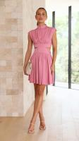 Vestido Largo Maxi De Verano Para Mujer Estilo Casual Elegante Sin Mangas Sin Espalda Color Sólido Personalizado - details 8