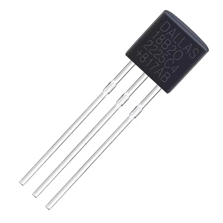 Sensor De Temperatura DS18B20 TO-92 IC Para DIY Termómetro Digital Rango -55°C a 125°C Paquetes De 1/5/10/20 Piezas - 1
