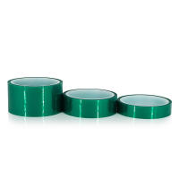 Cinta De Masquillage De Poliéster Verde a Alta Temperatura Con Adhesivo De Silicona Ideal Para Pintura Y Cobre En Polvo Tablas De Circuito - details 1