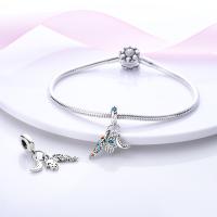 Encantos De Cocodrilo Plateado En Plata Con Dibujo Colorido Encantos Colgantes Para Pulseras Y Collares Joyería DIY - details 125