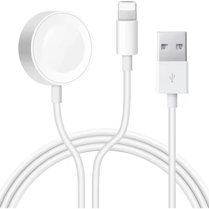 Cargador inalámbrico para Apple Watch 2 en 1, cable de carga magnético inalámbrico, Cargador portátil compatible con Apple Watch Series SE 6 5 4 3 2 - 1