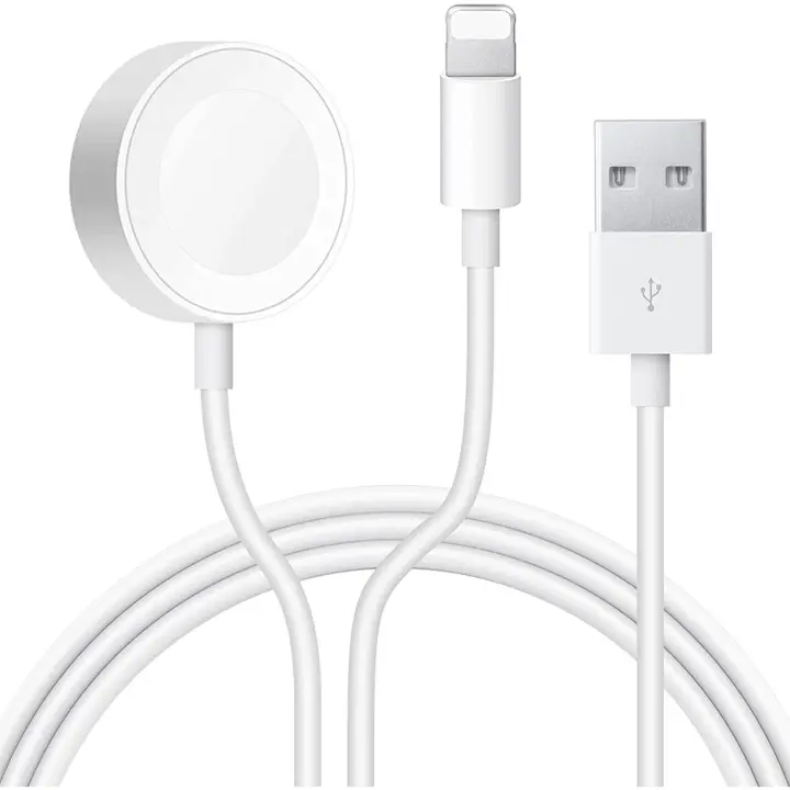Cargador inalámbrico para Apple Watch 2 en 1, cable de carga magnético inalámbrico, Cargador portátil compatible con Apple Watch Series SE 6 5 4 3 2 - 1