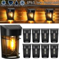 Luces Solares Para Exterior Jardín Balcón Hogar Sensor Impermeables Para Escaleras Valla Calle Super Brillantes Luz De Pared - details 0