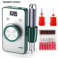 Taladro De Uñas Recargable 35000RPM Con Batería Inalámbrica Para Manicura Y Pedicura Arte De Uñas Máquina Profesional De Baja Ruido - details 11