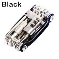 Kit De Reparación De Bicicleta Multifuncional 11 En 1 Herramientas Para Ciclismo De Montaña Con Llaves Destornilladores Cadena Hexagonal Y Tornillos - details 5