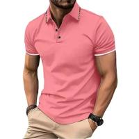 Camisa Polo Para Hombre De Manga Corta Verano Transpirable Basic Botones Ligero Suéter De Gimnasio Estilo Coreano Daily Polyester - details 6