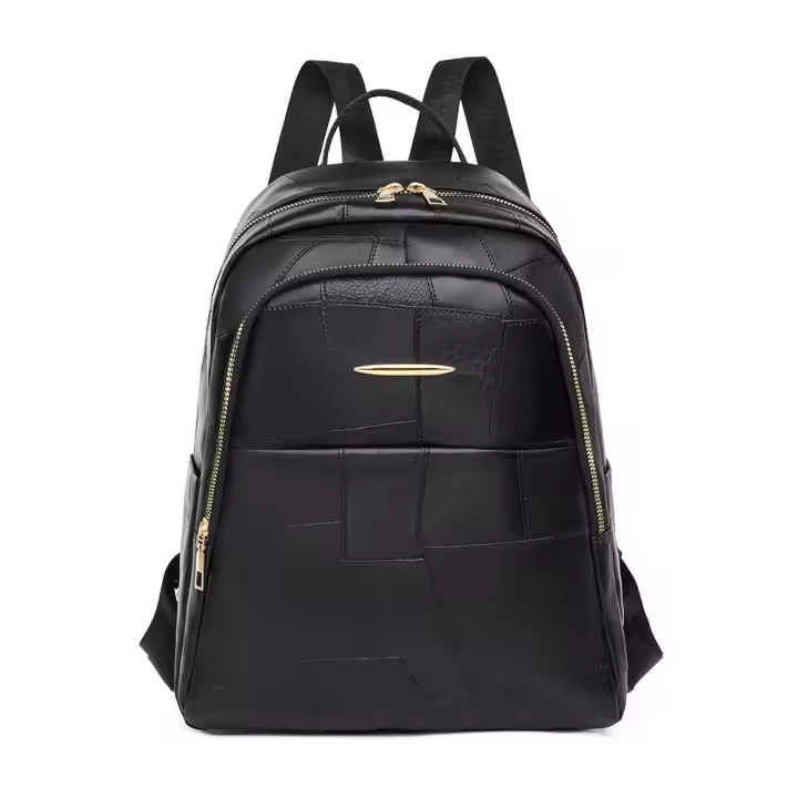 Mochila escolar de piel sintética suave, estilo japonés, para estudiantes universitarios, de viaje y ocio, de gran capacidad, a la moda para hombre - 1