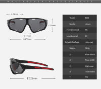 Gafas De Ciclismo UV400 Para Hombres Y Mujeres Gafas Deportivas De Montaña Para Bicicleta Protección Solar Anti-Reflejo Lentes De Acrílico - details 4