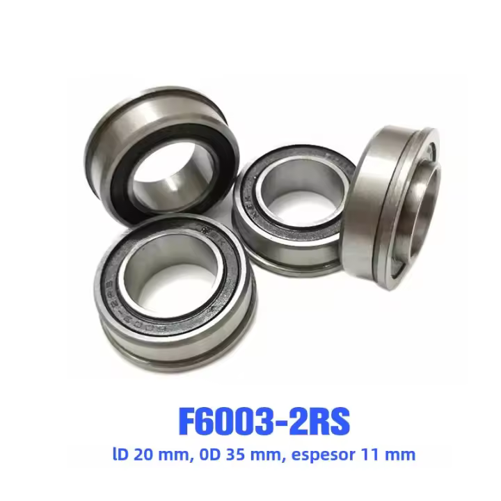 Rodamiento De Bola De Engranaje Profundo F6003-20-2RS 20x35x11 Para Carro De Jardín Sellado Con Eje Transversal - 1