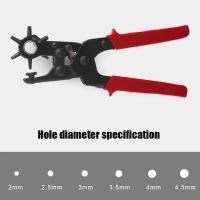 Aguja De Perforación De Cinturón 1pc Herramientas De Rotación Para Máquina De Costura Equipaje Correa De Reloj Herramientas Manuales - details 3