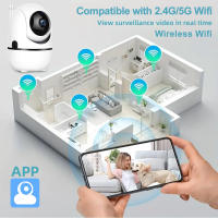 Cámara De Seguridad WiFi IP 1080P Con Rastreo Automático Y Visión Nocturna Completa 2.4G 5G Para El Hogar YI IOT CCTV Wireless - details 1