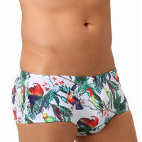 Nueva Ropa De Baño Para Hombre Moda 2023 Pantalones De Natación Estampados Con Push-up Elásticos Y Cómodos Para Playa Y Surf Con Cierre De Cordón - details 4