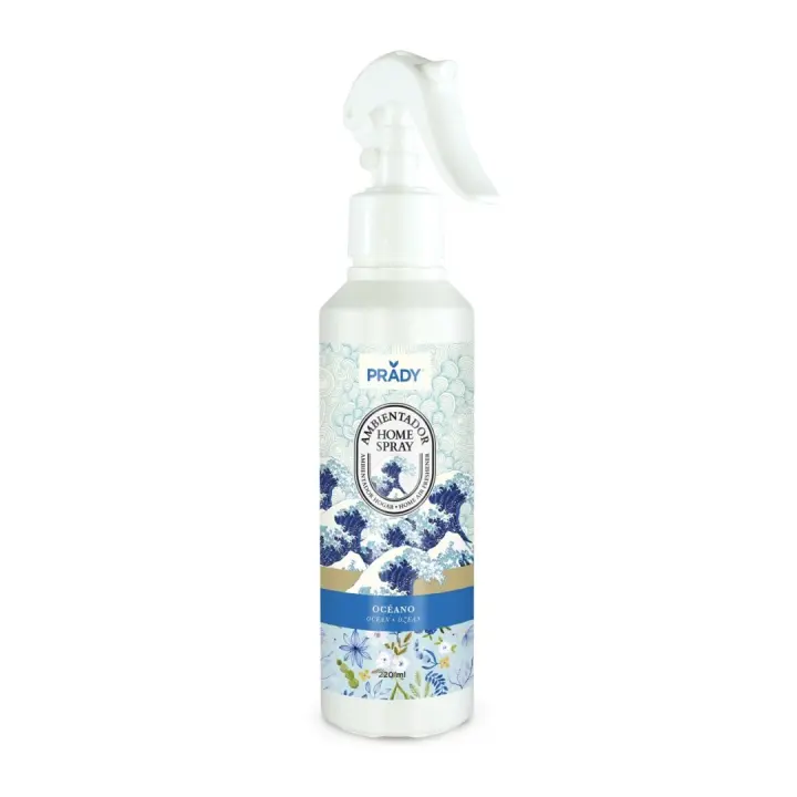 AMBIENTADOR HOME SPRAY PRADY DE AROMAS DE HOGAR - DE 220 ML - PACK DE 2 Y DE 5 UNIDADES - 1