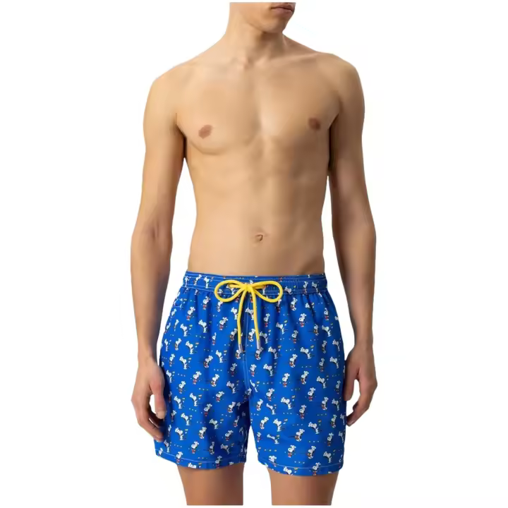 Bañador MC2 SAINT BARTH Snoopy Chef con Estampado de Snoopy Color Azul - 1