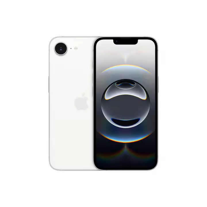 Apple iPhone 16e 15,5 cm (6.1") Doble SIM iOS 18 5G USB Tipo C 512 GB Blanco - 1