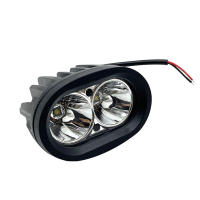 Luz De Neblina Para Motocicleta LED Amarilla Faro Auxiliar De E-bike Luz De Trabajo Spots Flood Blanco Para Bikes Rad Offroad - details 9