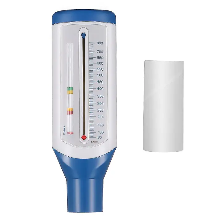 Ultechnovo espirómetro portátil medidor de flujo Máximo medidor de flujo respiratorio para detector de Asma pulmonar Monitor de función respiratoria para Adultos [HK] - 1