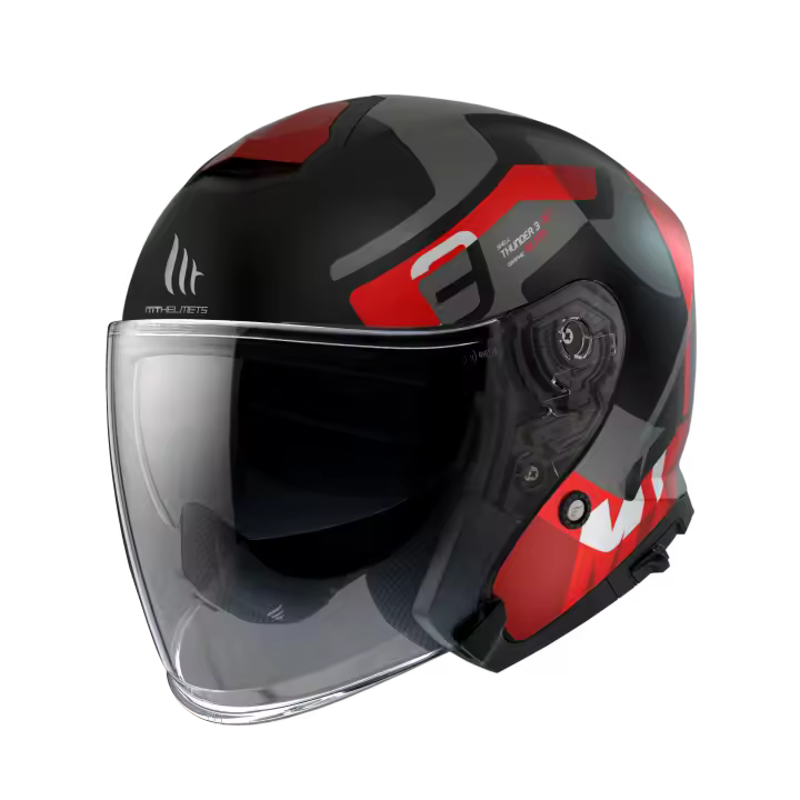 Casco de moto Of504Sv Thunder 3 Sv Jet Silton Mt Helmets - 1