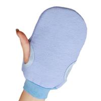 Toalla De Baño Exfoliadora De Dos Cara Color Sólido Para Adultos Con Yarn Rugosa Guantes De Fricción Para Hombres Y Mujeres - details 6